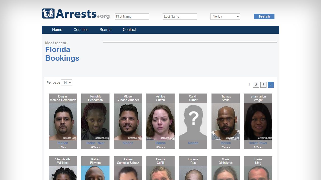 Florida Arrests and Inmate Search